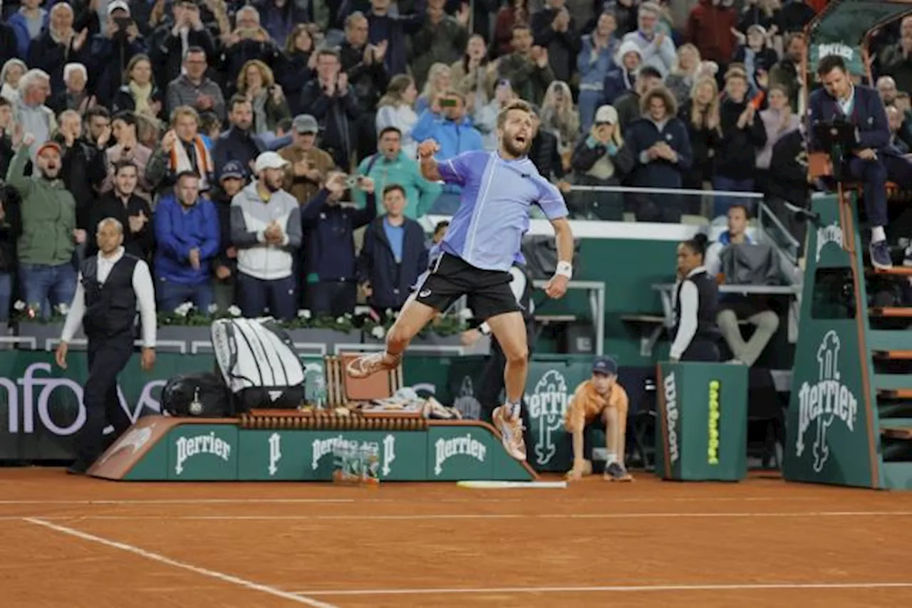 Corentin Moutet, après sa qualification pour les 8es de Roland-Garros : « Rendre les gens fous, c'est mon o...