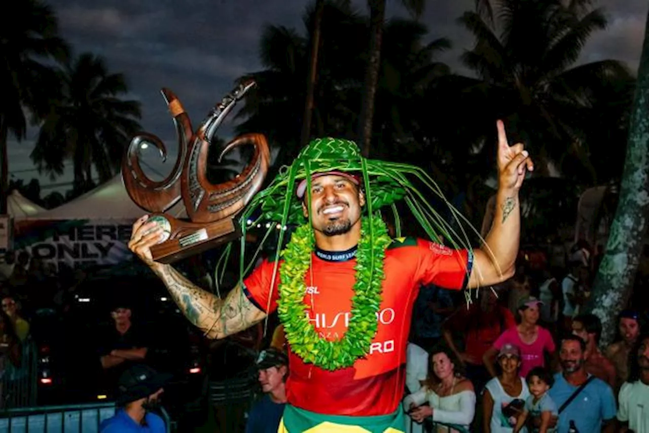 Tahiti Pro : Italo Ferreira sacré à Teahupoo