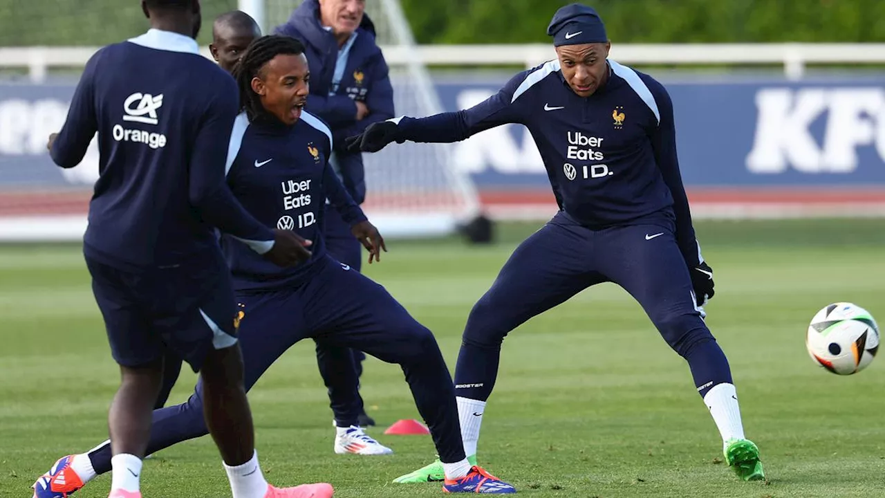 Kylian Mbappe Pimpin Latihan Timnas Prancis Jelang Euro 2024