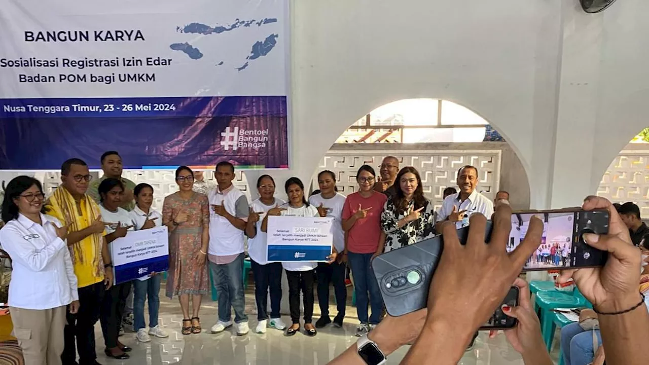 Luncurkan Program Bangun Karya, Bentoel Group Tingkatkan Kualitas dan Daya Saing UMKM di NTT 