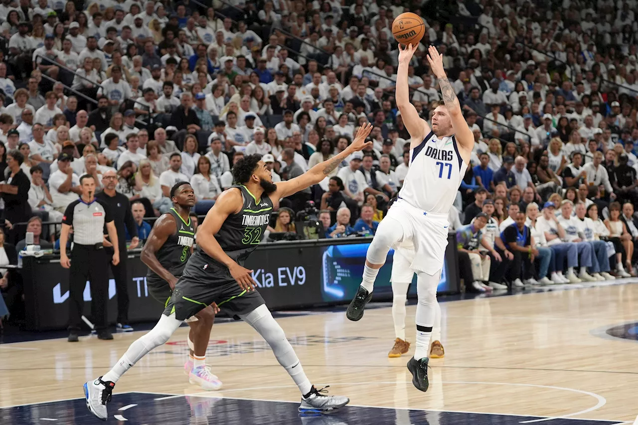 Doncic’s 36 points spur Mavericks to NBA Finals with toppling of Timberwolves