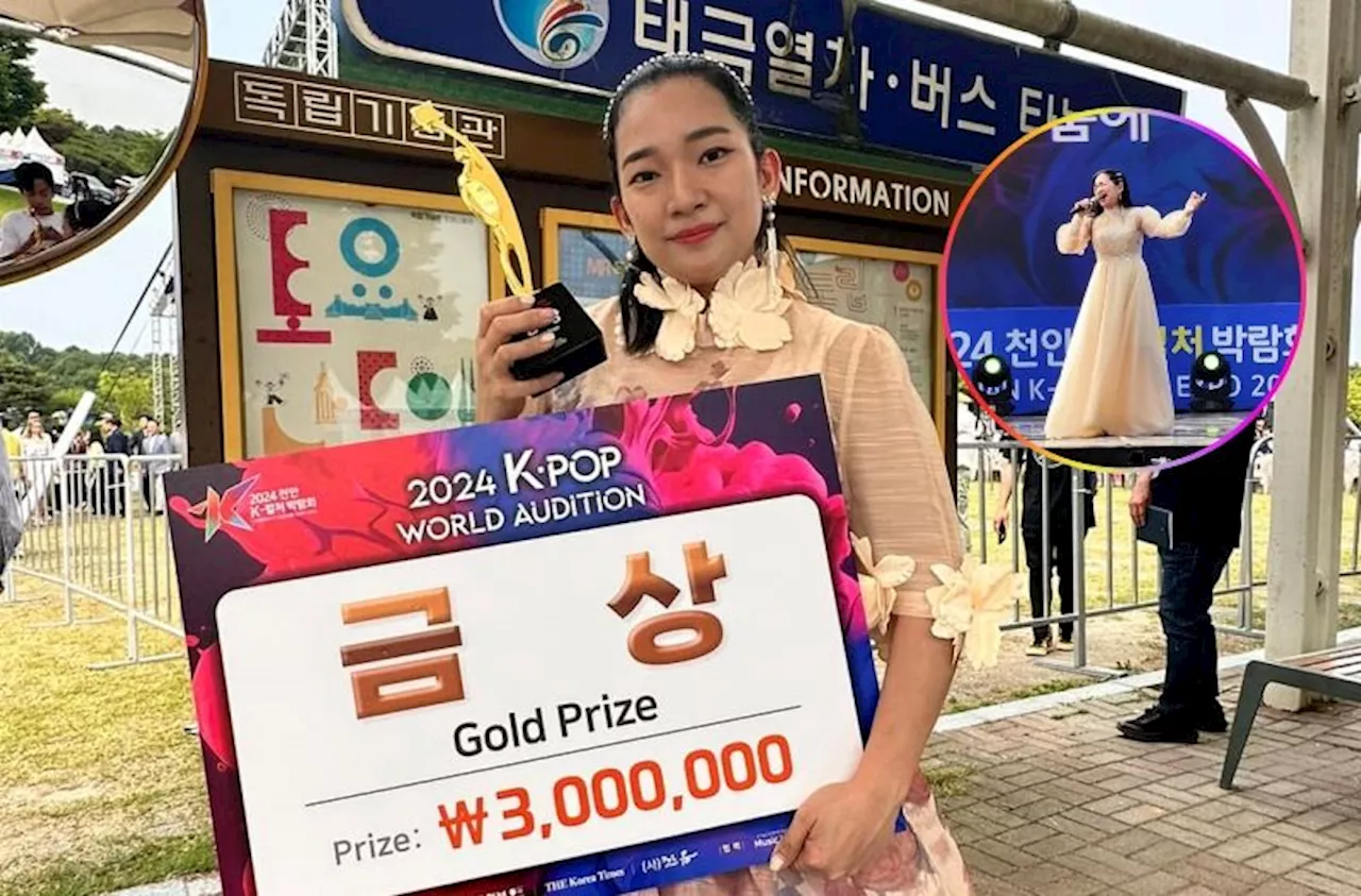 Filipino-Korean mom wins at K-pop World Audition in South Korea