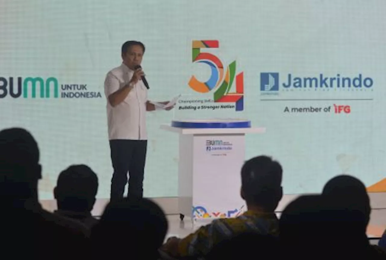 Jamkrindo Launching Logo HUT ke-54