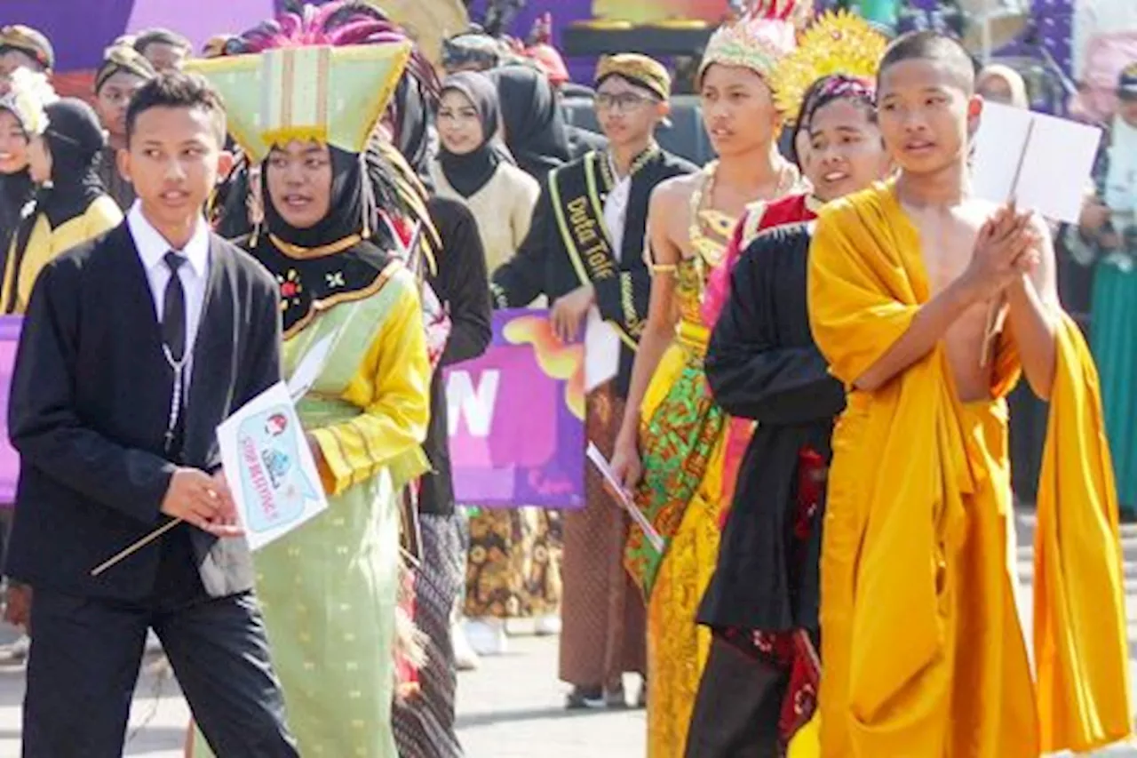 Pelajar Hadiri Festival Toleransi di Sidoarjo