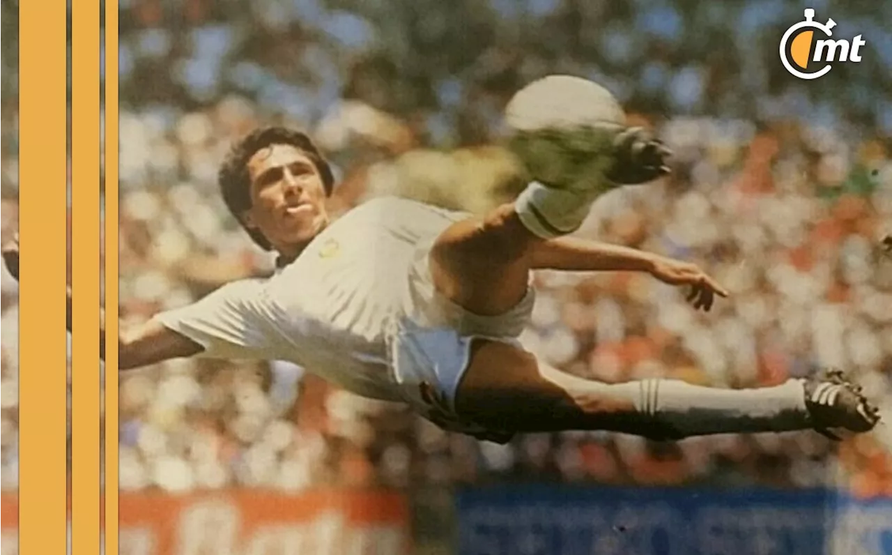 Hace 38 años, Manuel Negrete hizo el mejor gol de México en Mundiales