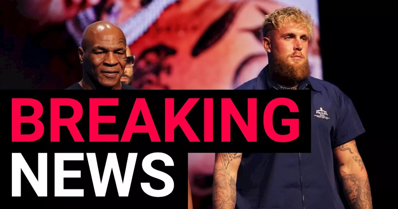 Mike Tyson vs Jake Paul fight postponed after boxing legend's 'medical emergency'