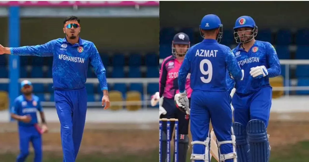 SCO vs AFG: गुलबदीन नाइब का तूफान तो स्पिन के मायाजाल में फंसी स्कॉटलैंड, वॉर्म अप मैच में अफगानिस्तान ने दे डाली सबको वॉर्निंग