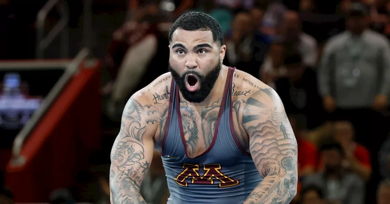 Olympic gold medalist wrestler Gable Steveson signing with Buffalo Bills