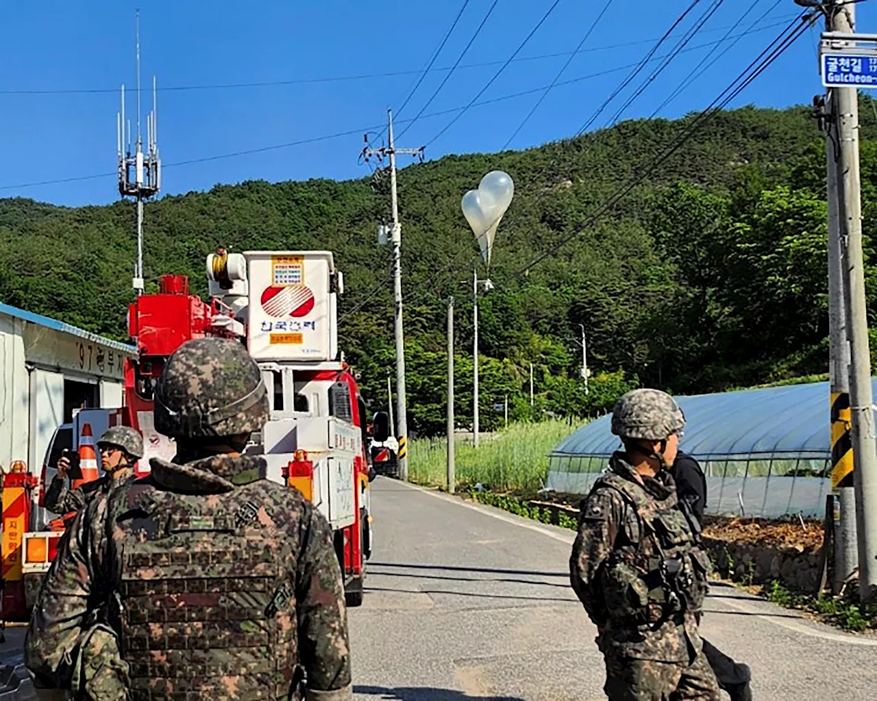 North Korea has been sending balloons full of trash into South Korea. Here's why.