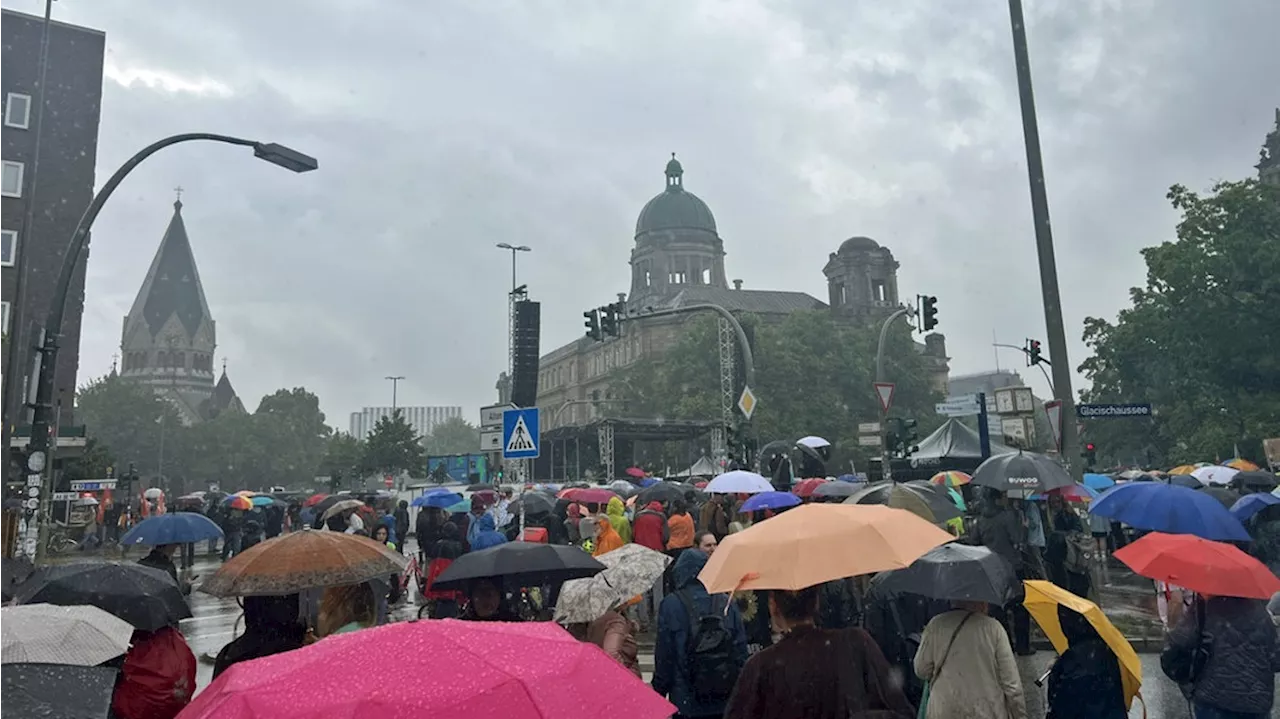 'Fridays for Future': Verregneter 'Klimastreik' in Hamburg