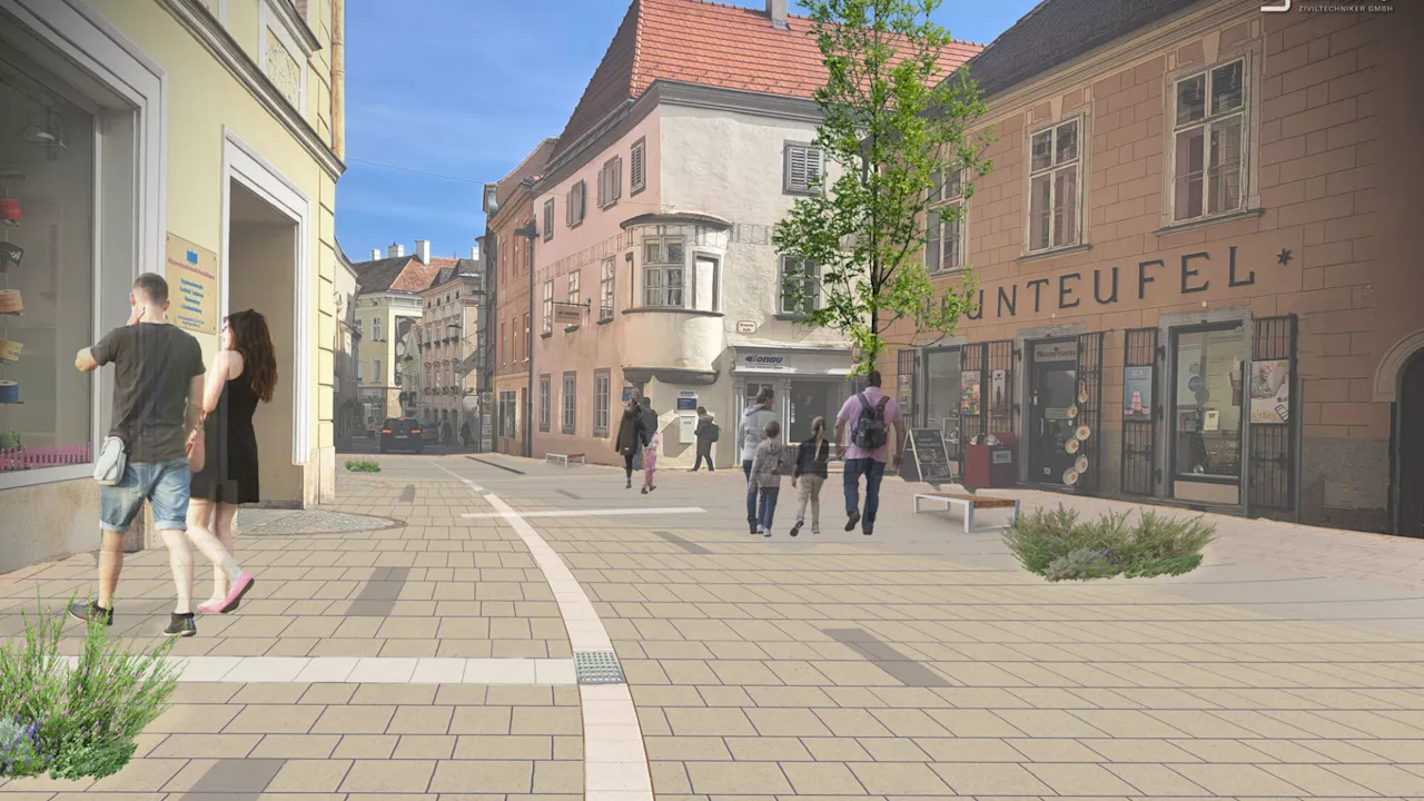 Krems: Begegnungszone Untere Landstraße wird Realität