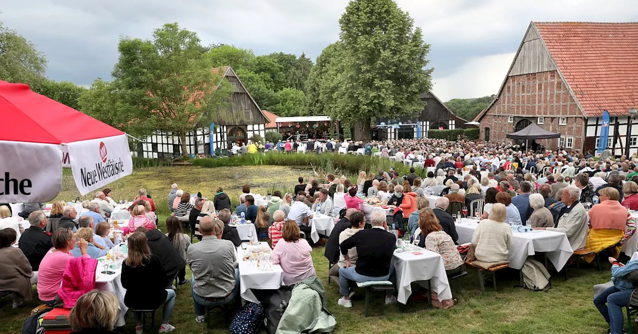 Klassik-Konzert in Herford: Landluft ist Kult, auch wenns heftig schüttet