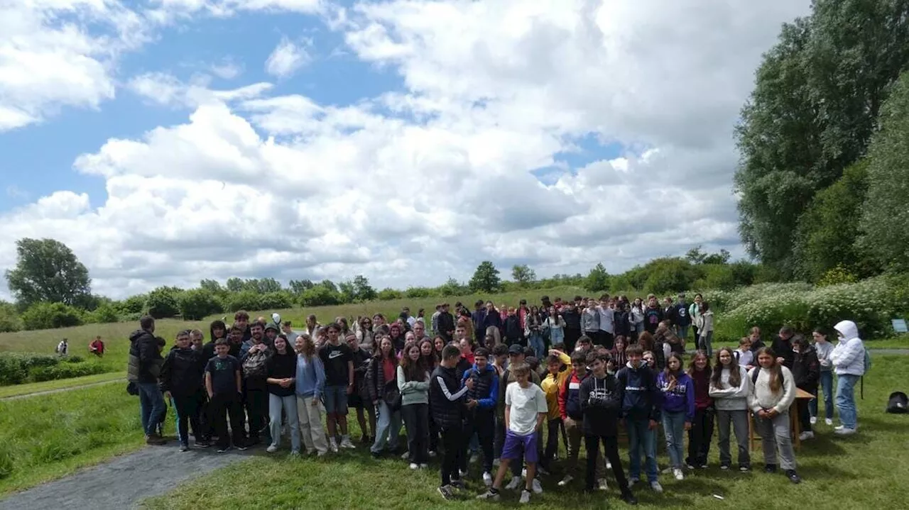 Le collège Gambetta, à Carentan a accueil des collégiens de Saulieu et Liernais