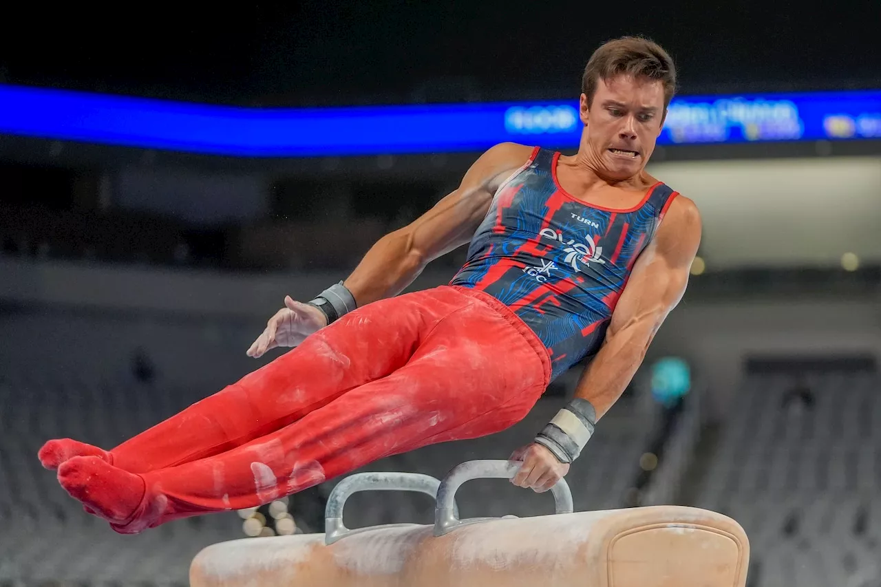 Brody Malone surges to lead after 1st day of U.S. Gymnastics Championships