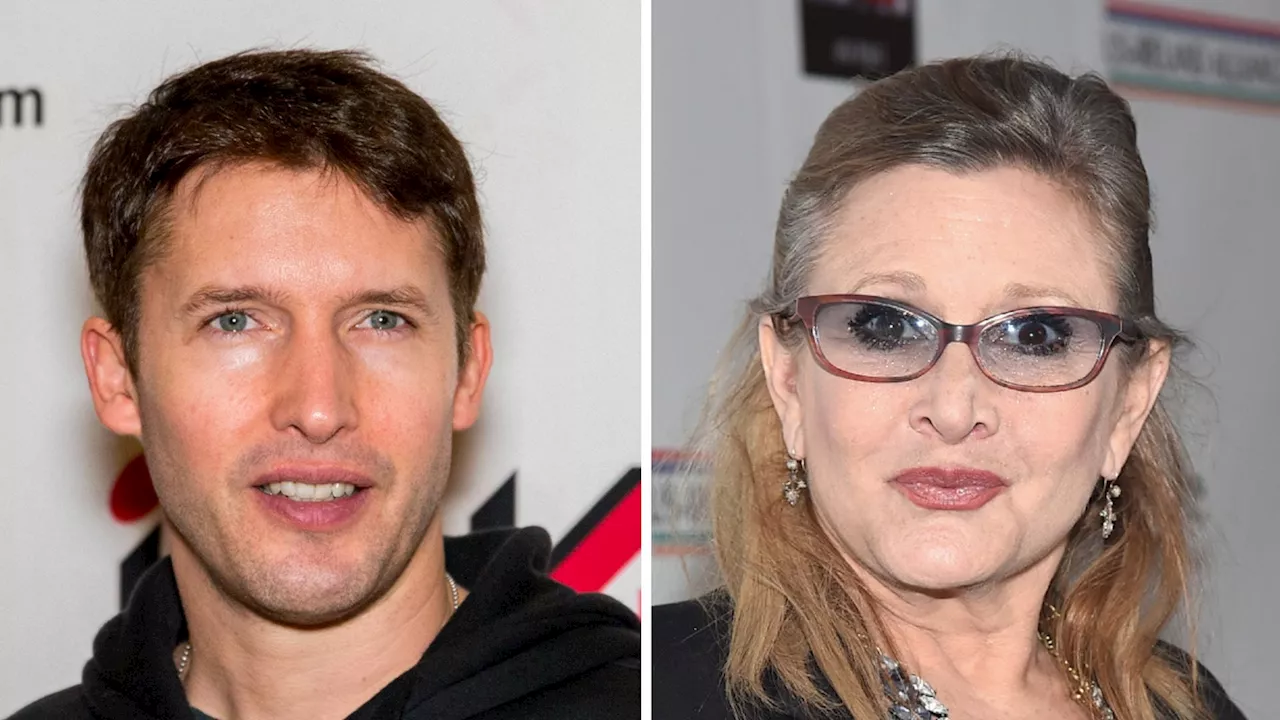 James Blunt meint: Carrie Fisher hatte 'Druck, dünn zu sein'