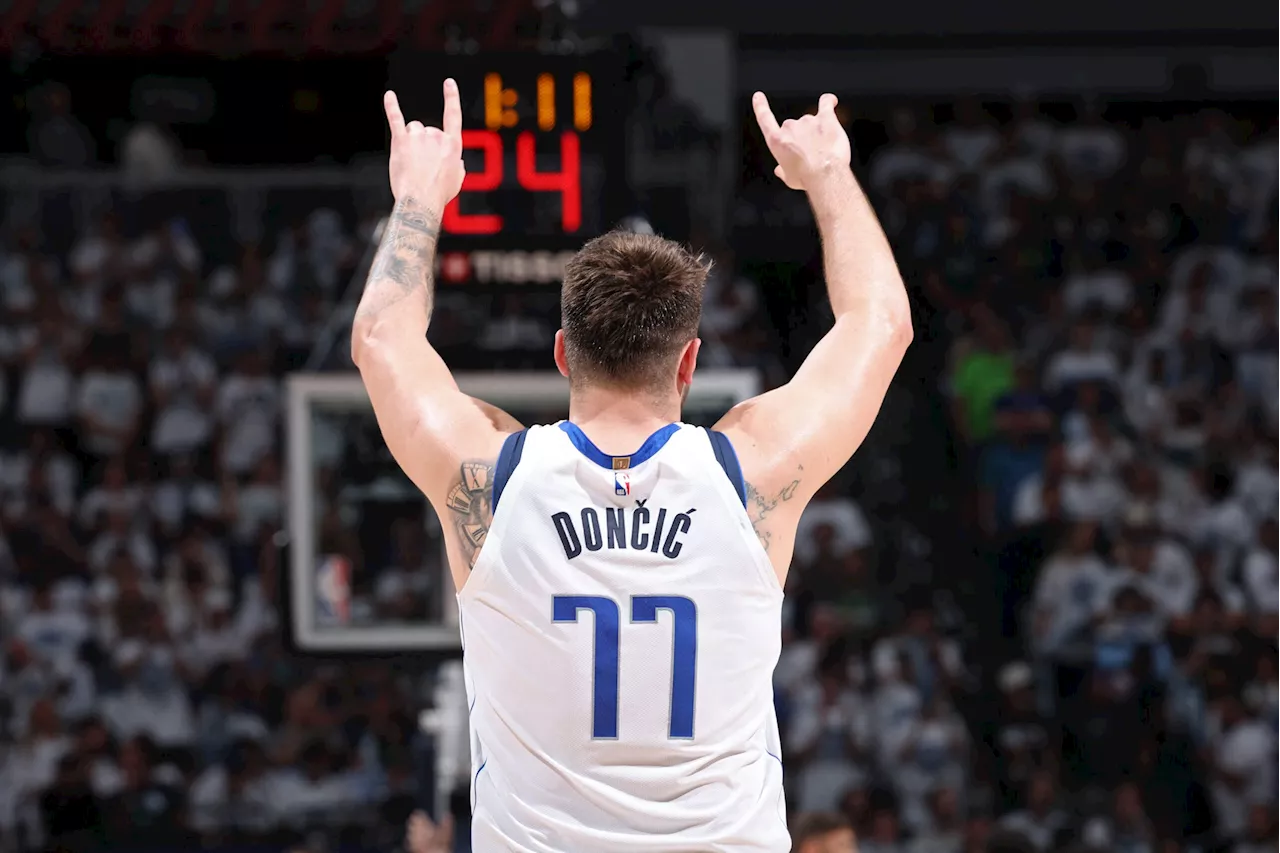 Doncic brilha, Dallas vence Minnesota fora de casa e avança às finais da NBA