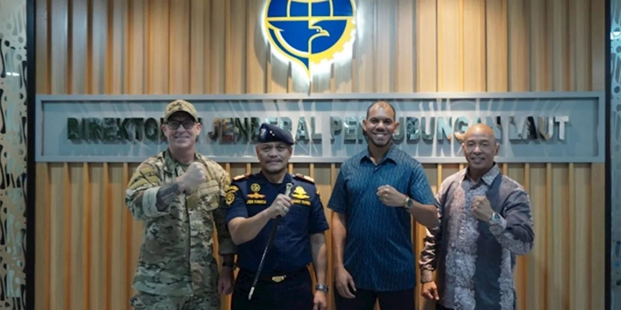 KPLP Terima Kunjungan US Coast Guard Bahas Kerja Sama Teknologi