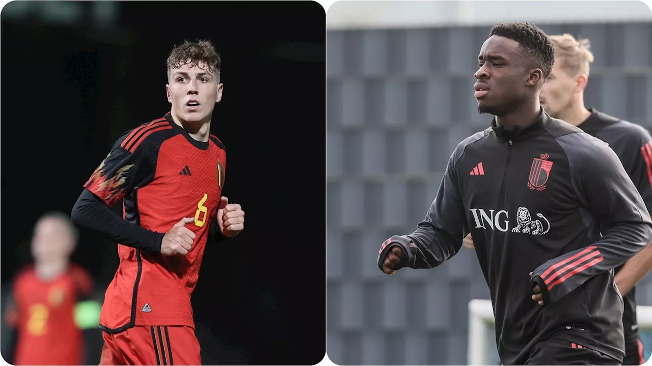 Voilà les deux jeunes : Arne Engels et Mandela Keita rejoignent les Diables Rouges pour les amicaux