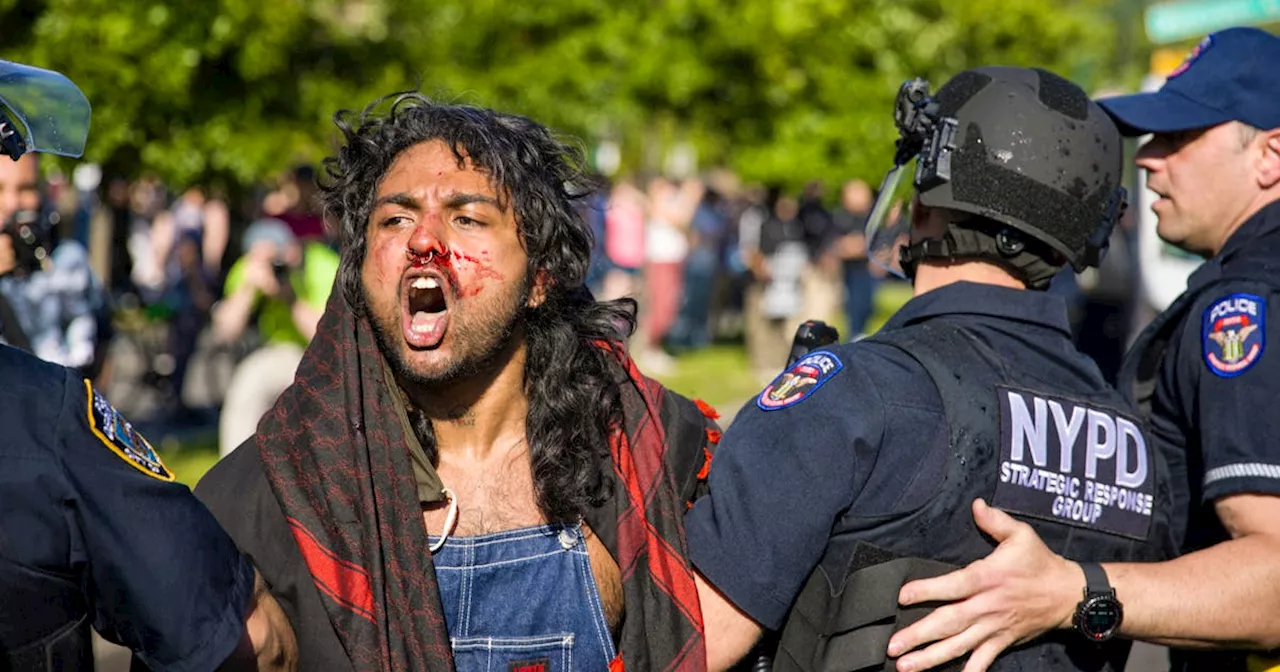 Pro-Palestinian protesters occupy parts of Brooklyn Museum