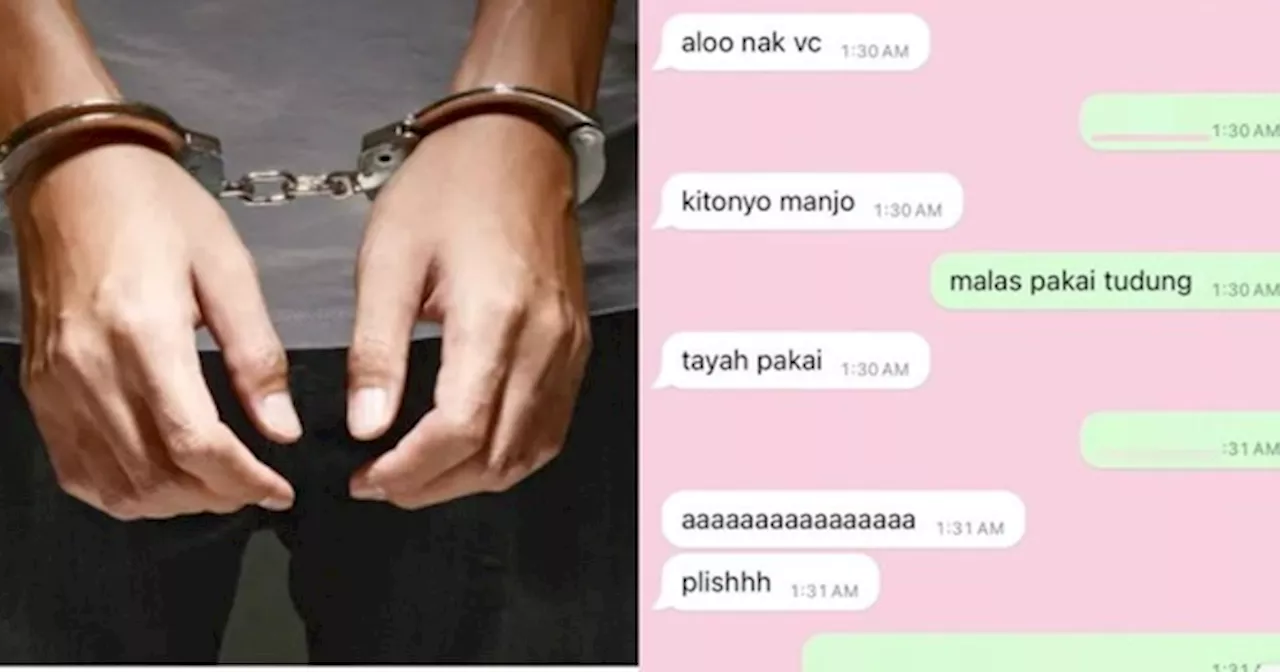 Influencer Tunjuk Kemaluan Ditahan Polis, Caprice Dedah Mesej Si Mangsa Dengan Suspek