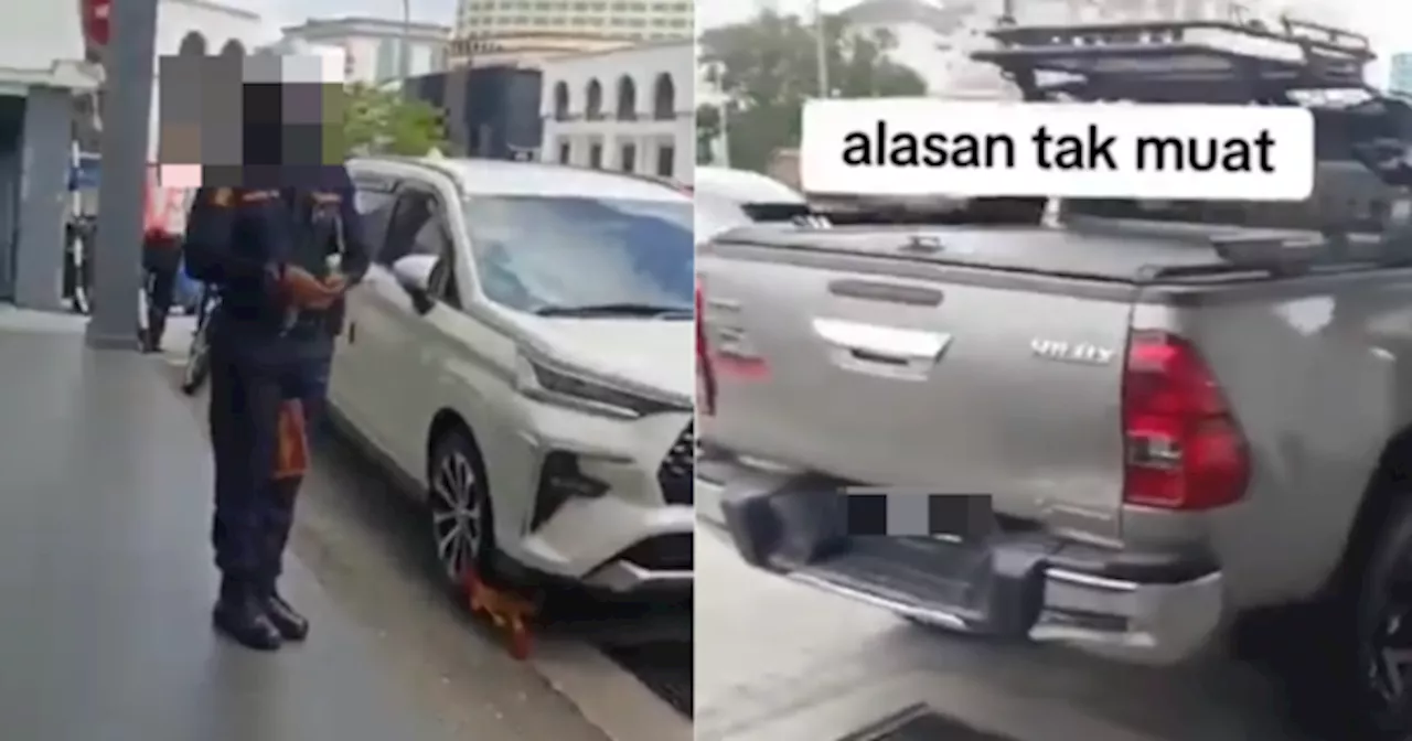  Lelaki Marah Kereta Kecil Disita, Tapi Kereta Besar 'Dilepaskan'