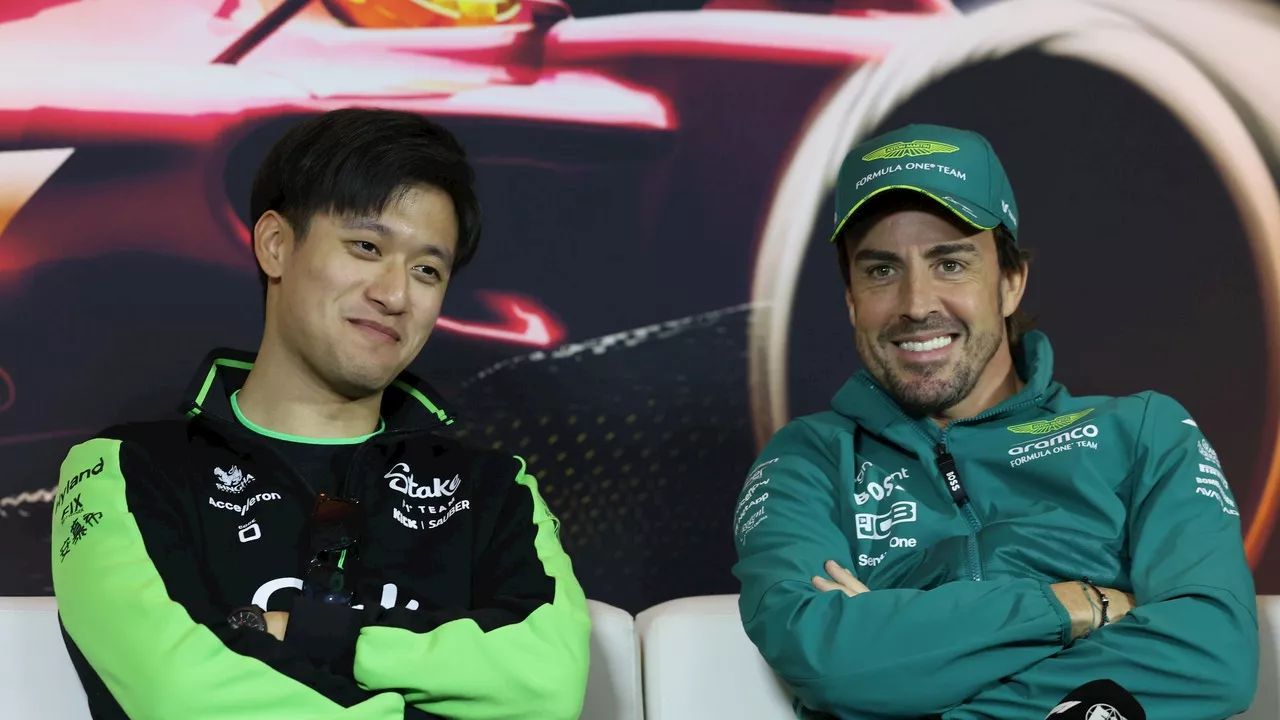 Fernando Alonso está hecho de otra pasta: Zhou Guanyu ensalza el nivel de su ídolo