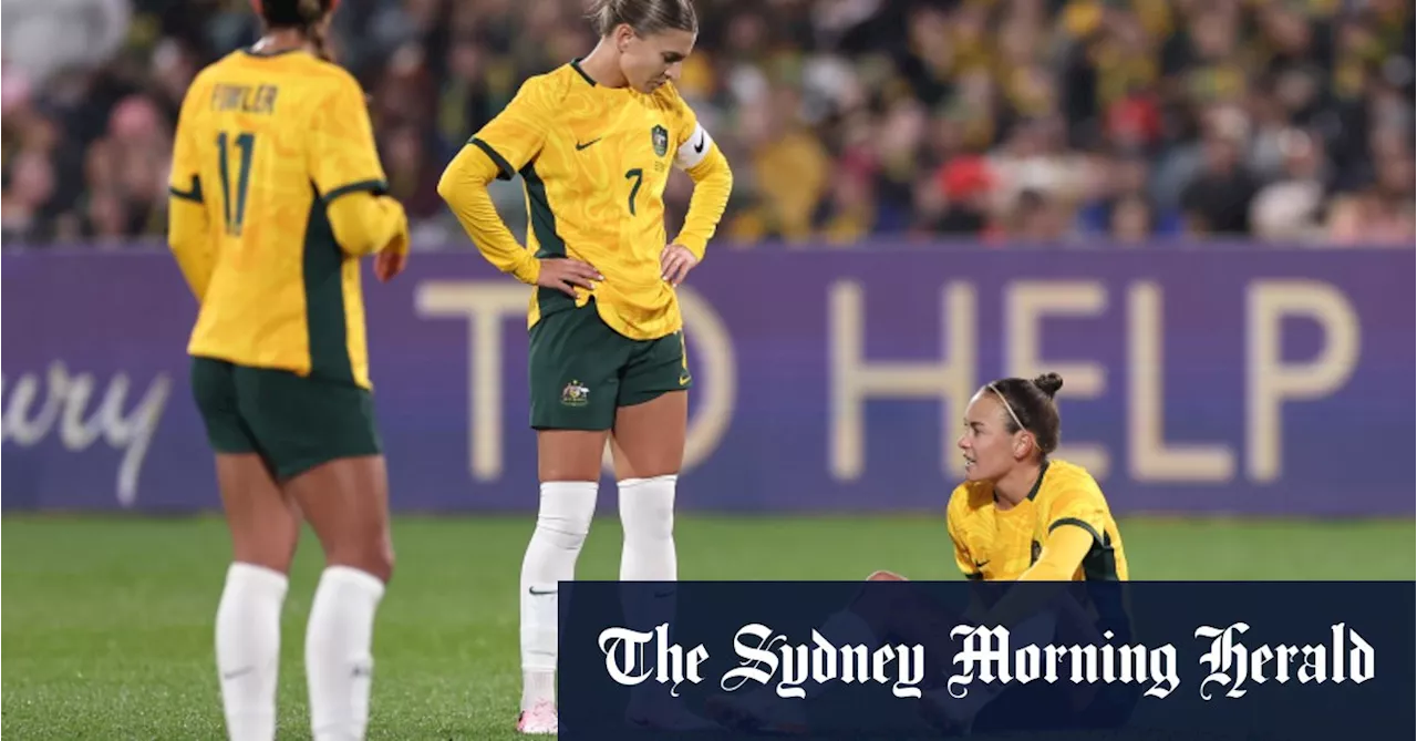 ‘I’m a bit concerned’: Gustavsson takes blame as Matildas rocked by Foord injury scare