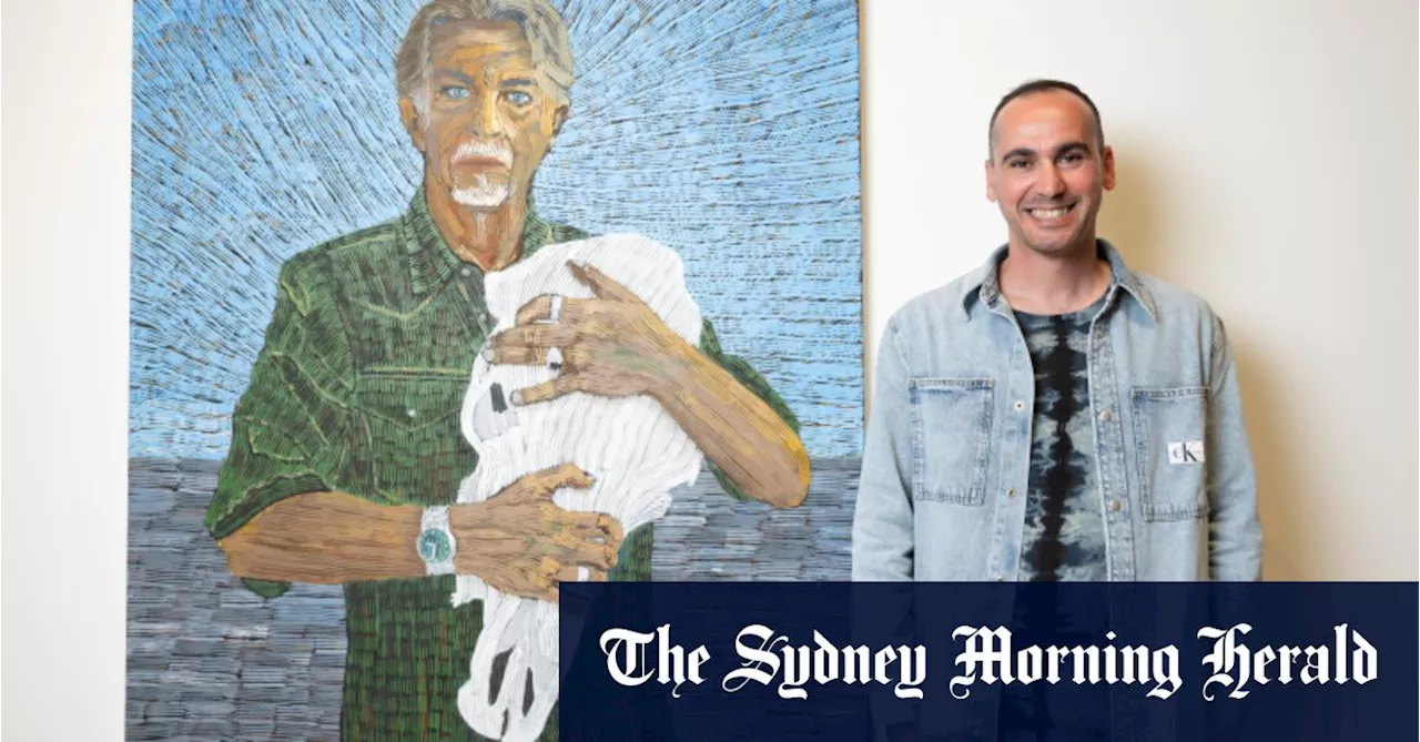 In detention, with no brush or oils, this Archibald finalist taught himself to paint