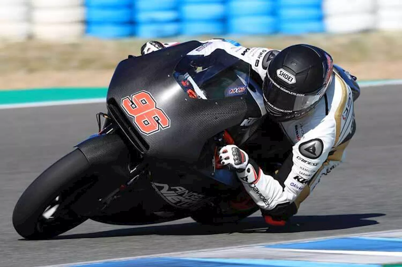 Jerez-Test: Jake Dixon (KTM) mittags Schnellster