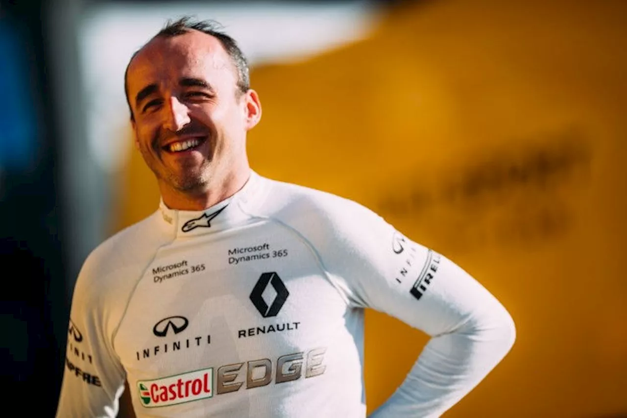 Renault: Robert Kubica für 2018 derzeit kein Thema