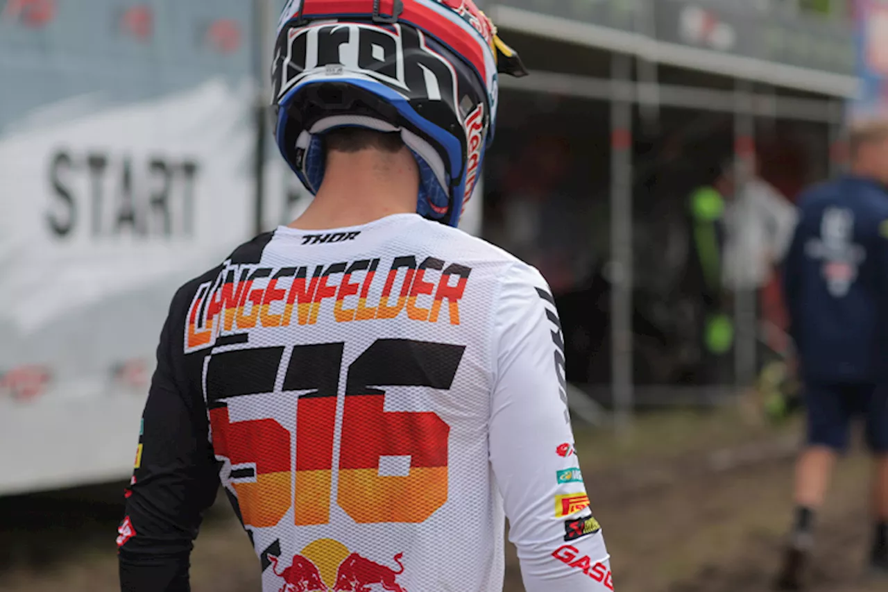 Simon Längenfelder (GASGAS) im Deutschland-Look