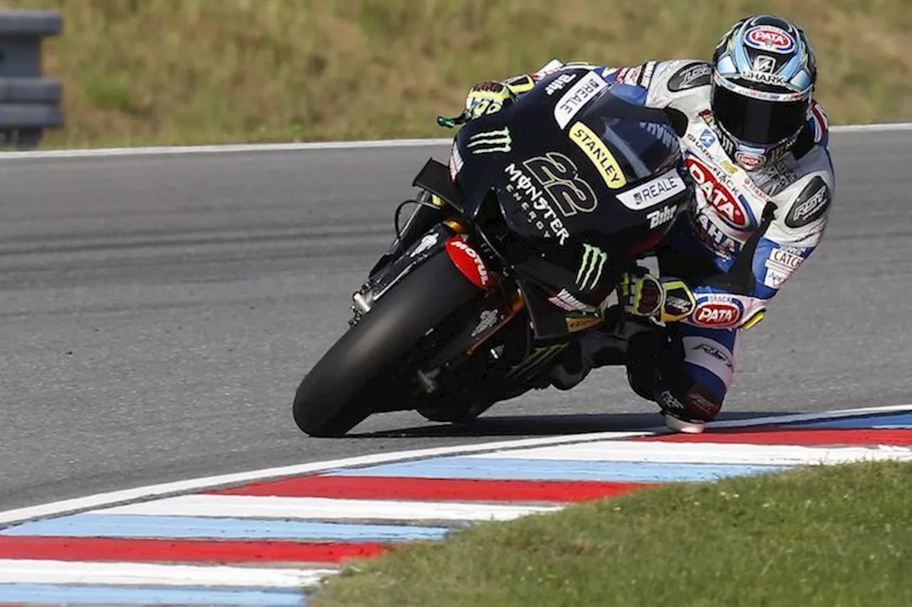 Yamaha-Ass Alex Lowes beendet MotoGP-Test mit Sturz