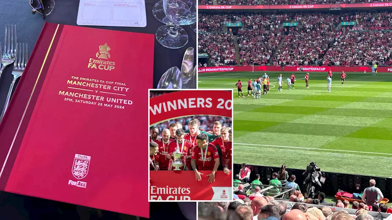 Man Utd vs Man City in FA Cup final enhanced by spectacular Club Wembley experience