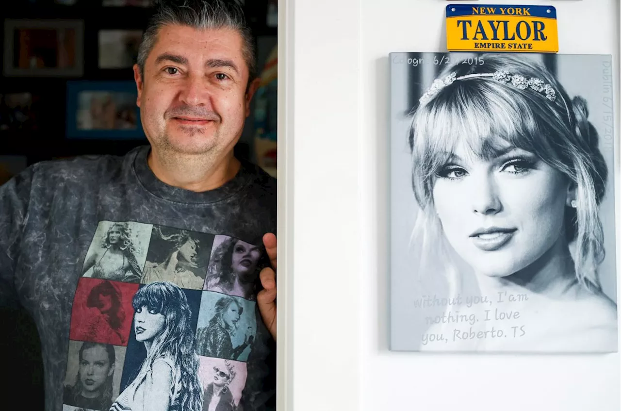 55YO 'Swiftie' shows off his Taylor Swift 'sanctuary'