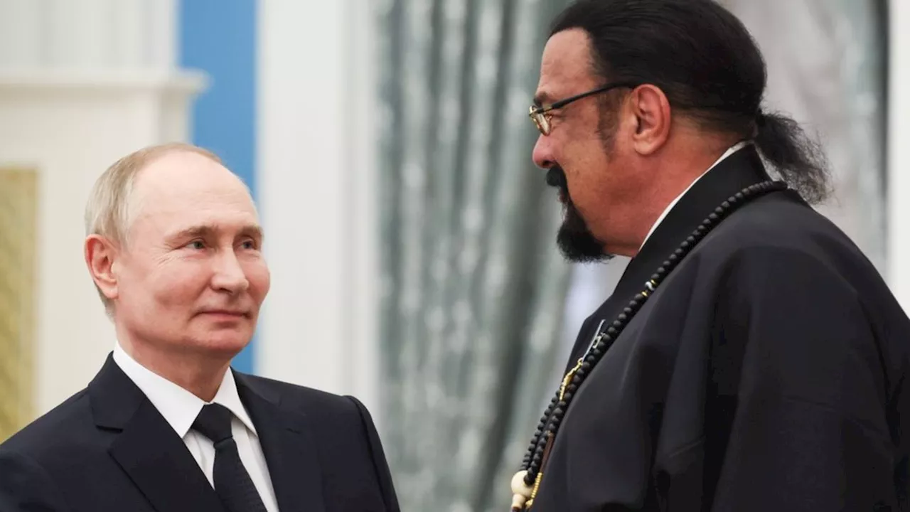 Steven Seagal: Anti-Ukraine-Propaganda bei Rede