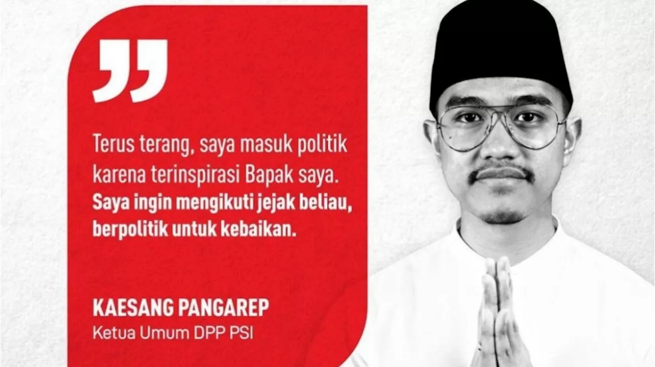 Kaesang Diisukan Jadi Cawagub, Ini Alasan PSI Tetap Buka Penjaringan Kandidat Pilkada Jakarta