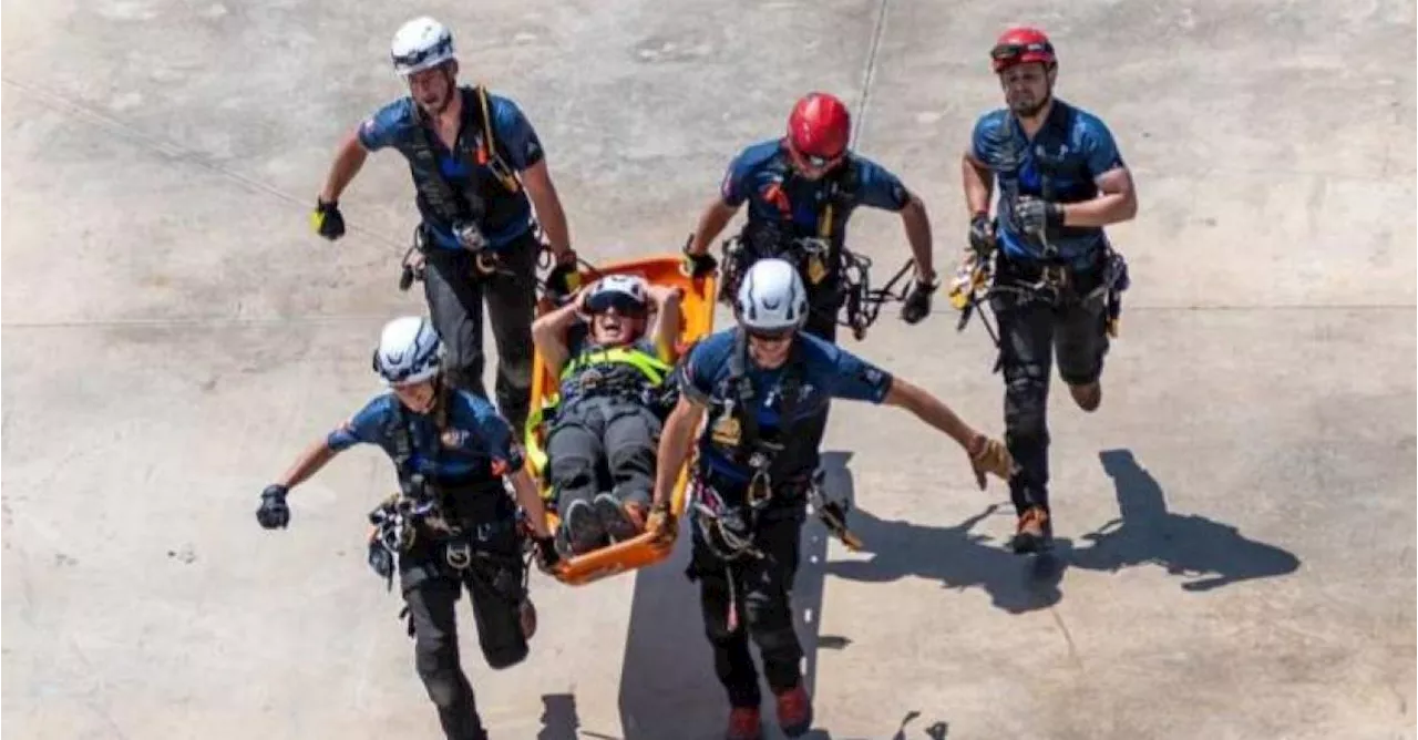 Le Grimpday 2024, challenge international de secours sur cordes, s’installe à Namur en juin