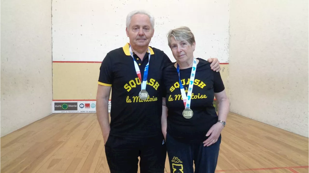 Mont-de-Marsan : le couple Védrine a encore frappé au championnat de France de squash