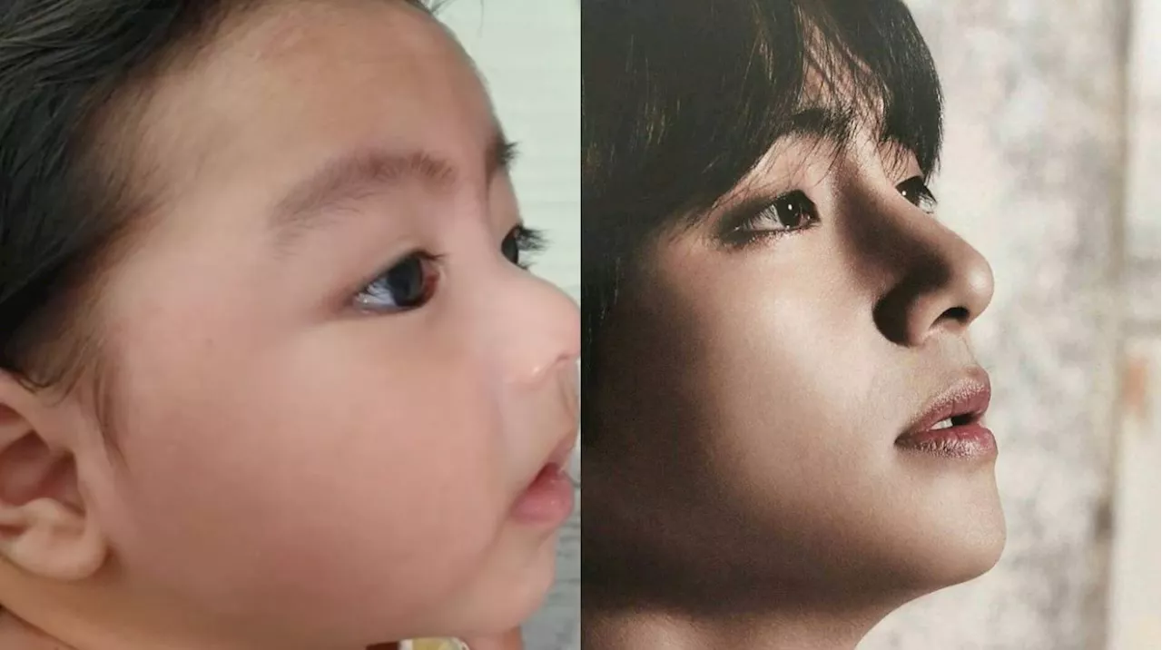 Bayi Ini Mirip V BTS, Netizen Tanyakan Status Hubungan Sang Ibu dengan Sang Penyanyi