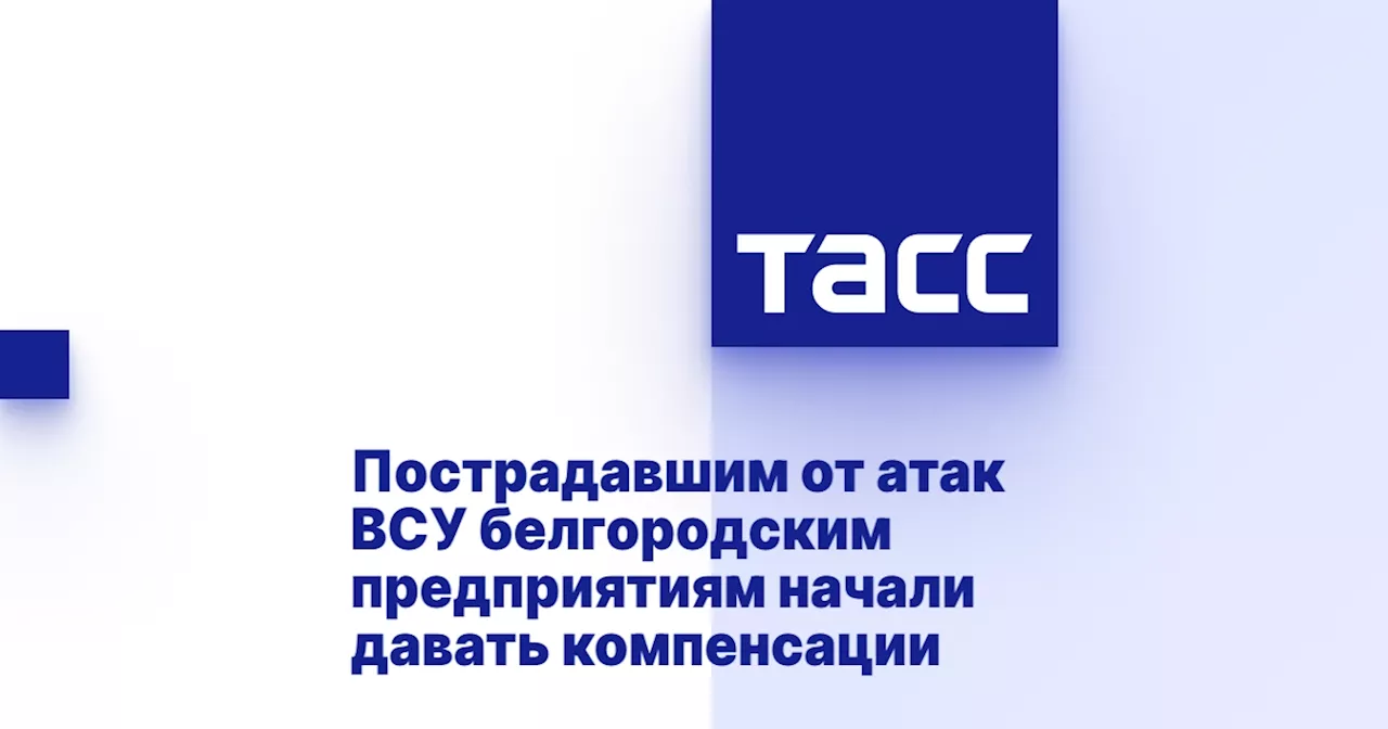 Пострадавшим от атак ВСУ белгородским предприятиям начали давать компенсации