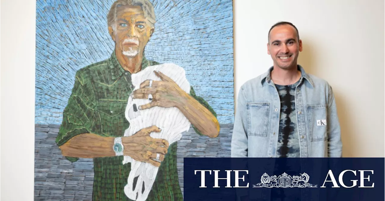 In detention, with no brush or oils, this Archibald finalist taught himself to paint