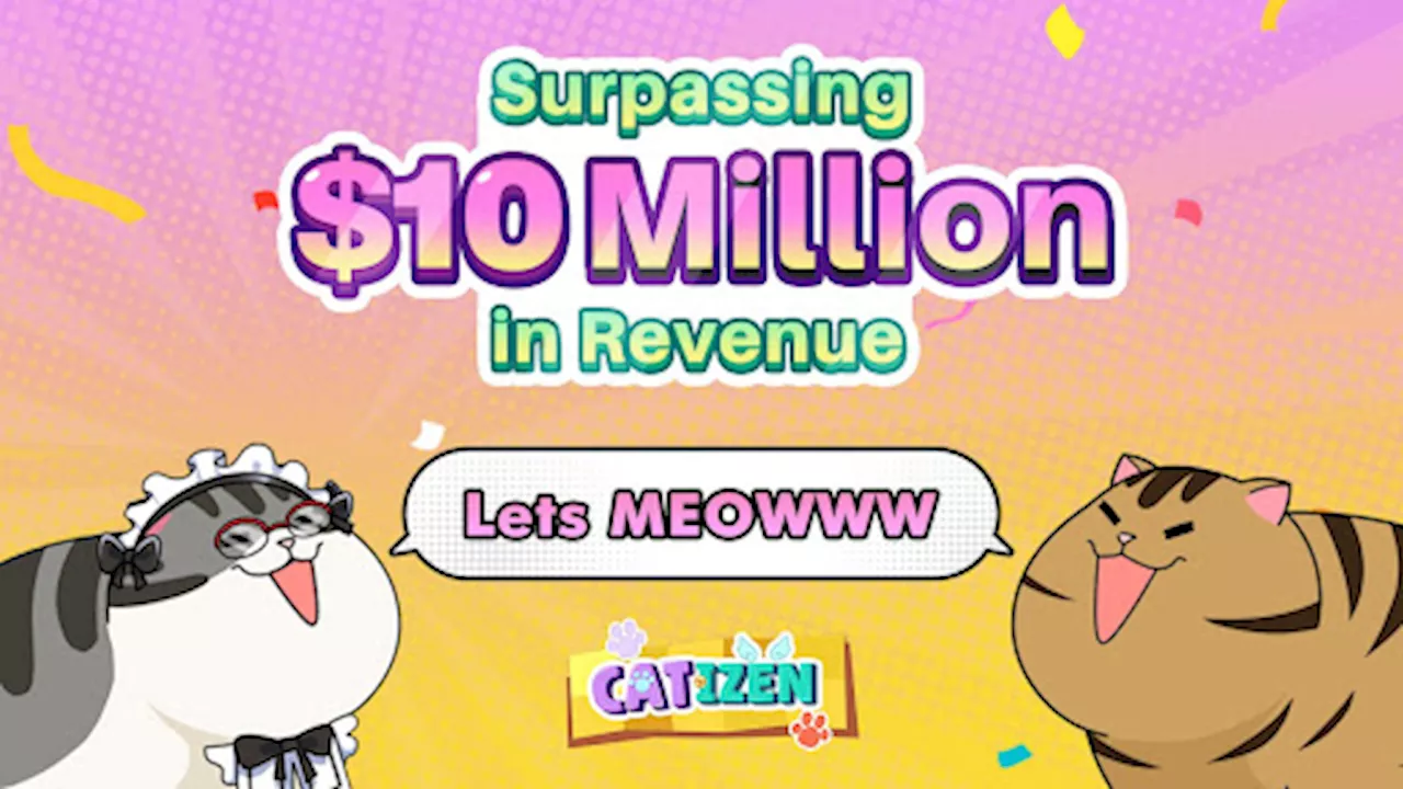 Catizen: The Largest and Fastest-Growing Crypto Gaming Community on Telegram, Surpassing $10 Million in Revenue