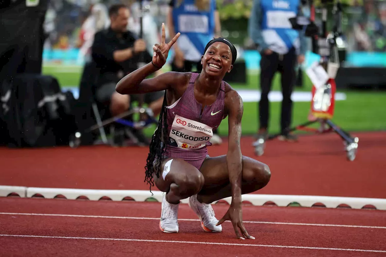 SA double as Simbine and Sekgodiso charge to Diamond League victories