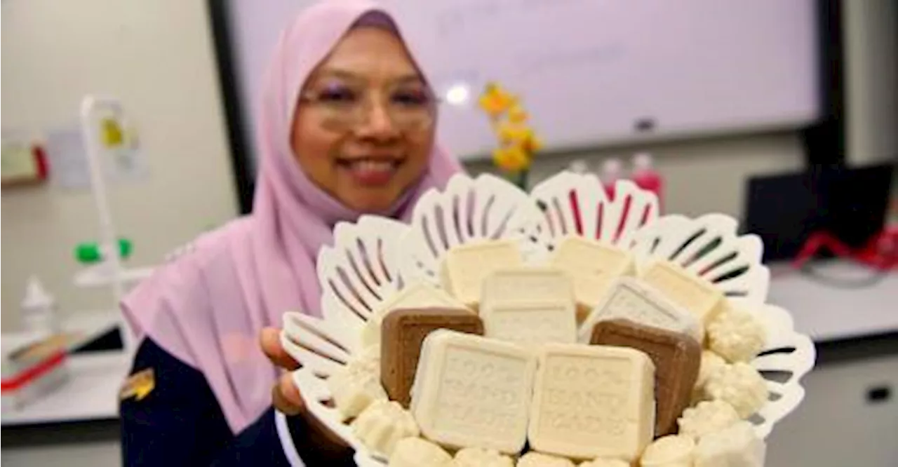 Elderly participants gain new skills in soap-making workshop