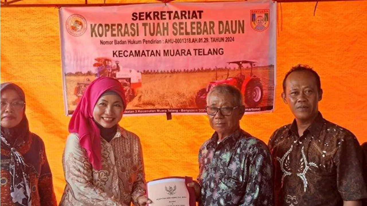 Resmikan Koperasi Petani di Banyuasin, Kementan Harap Potensi Pertanian Dioptimalkan