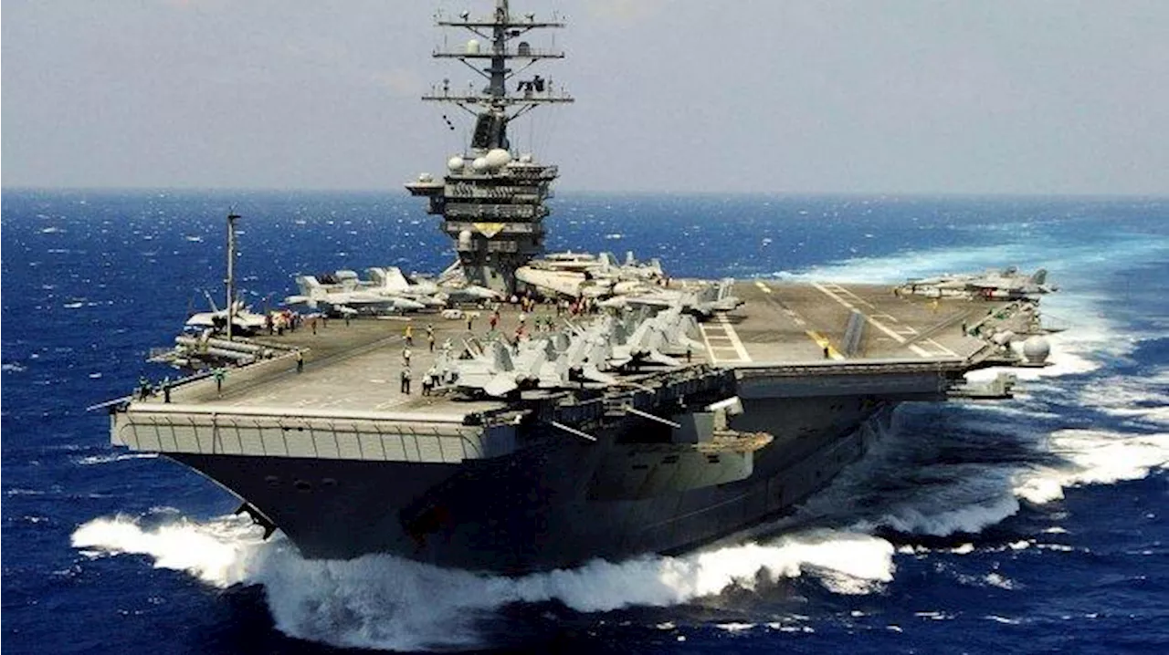 Rudal Yaman Serang Kapal Induk USS Eisenhower, Respons Serangan AS Inggris yang Bunuh 16 Warga Yaman