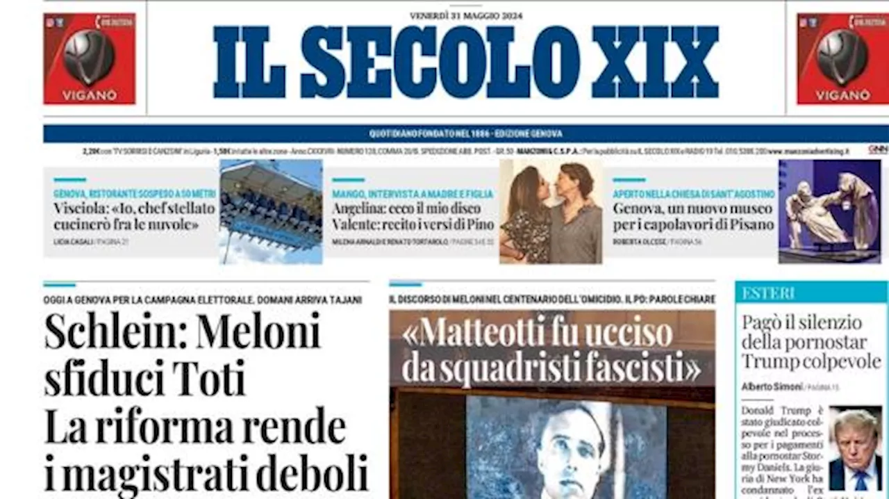 Il Secolo XIX apre sul Genoa: 'Gudmundsson può sbloccare le mosse del Grifone'