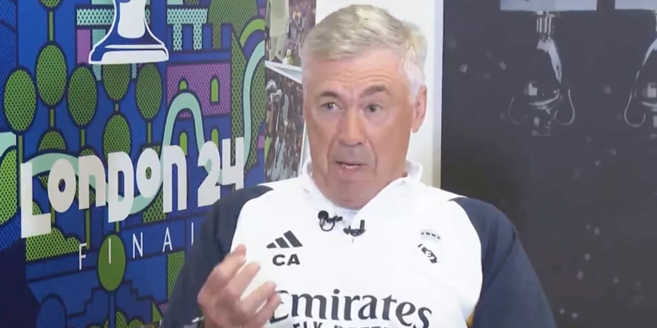 Champions League, Ancelotti: 'Real favorito? Il trionfo dell'Atalanta è un avvertimento'