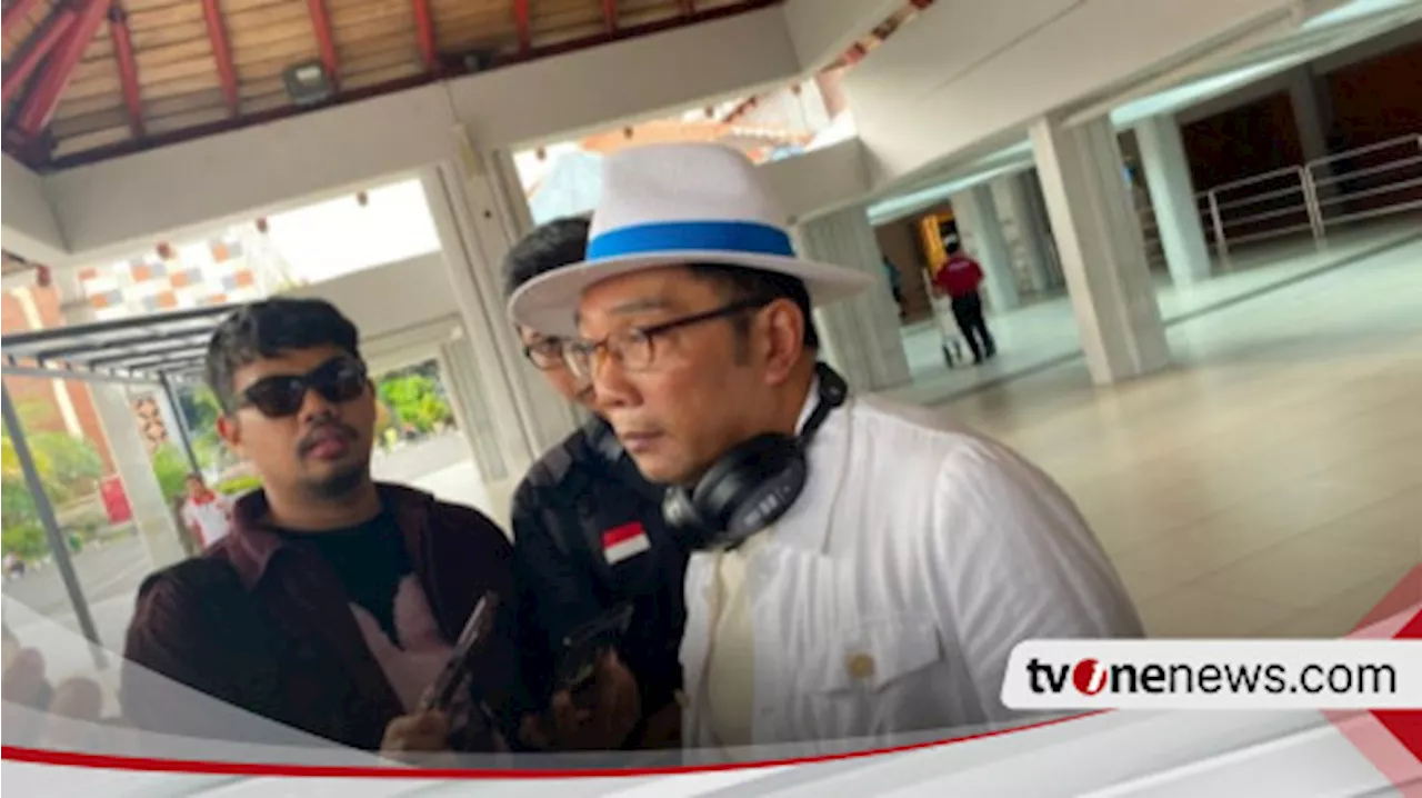 Ridwan Kamil Blak-blakan Soal Sosok yang akan Maju Pilkada Jakarta 2024 dari Partai Golkar