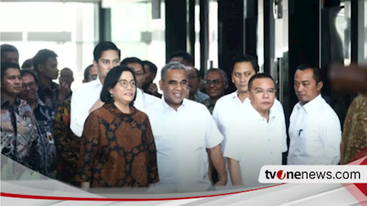 Sambut Tim Transisi Sinkronisasi Presiden Baru, Prabowo Titip Pesan Ini ke Sri Mulyani